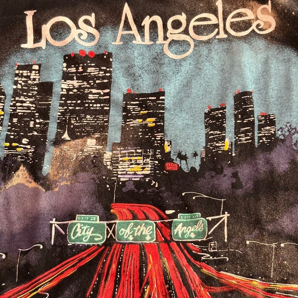 VTG Los Angeles "City Of Angels' Mens L T shirt